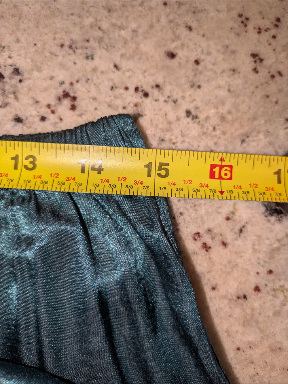 Victoria's Secret Satin Cargo Jogger Pants Green Shimmer Elastic Hem Medium Y2K - Picture 5 of 10